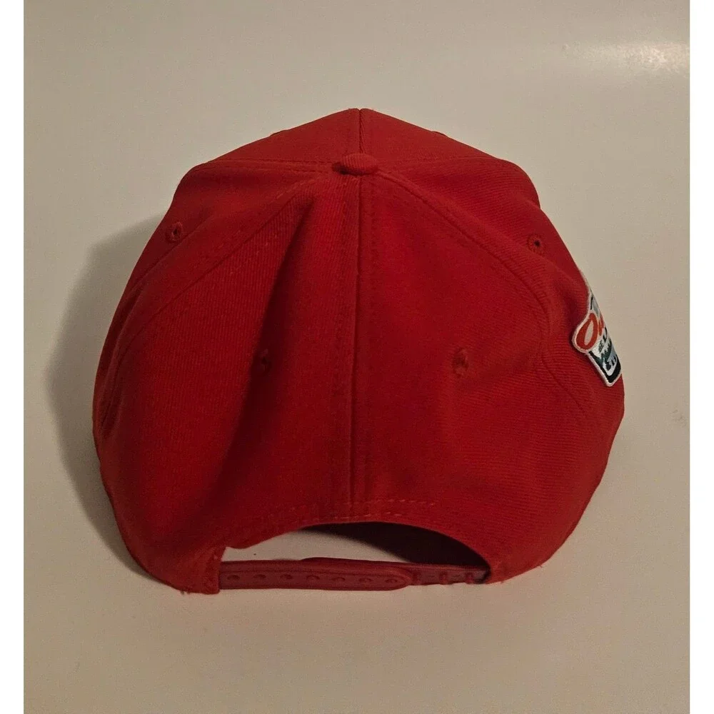 Vegas Golden Knights NHL Hockey Tahoe Fanatics Red Snapback Hat Cap VGK Las Sin